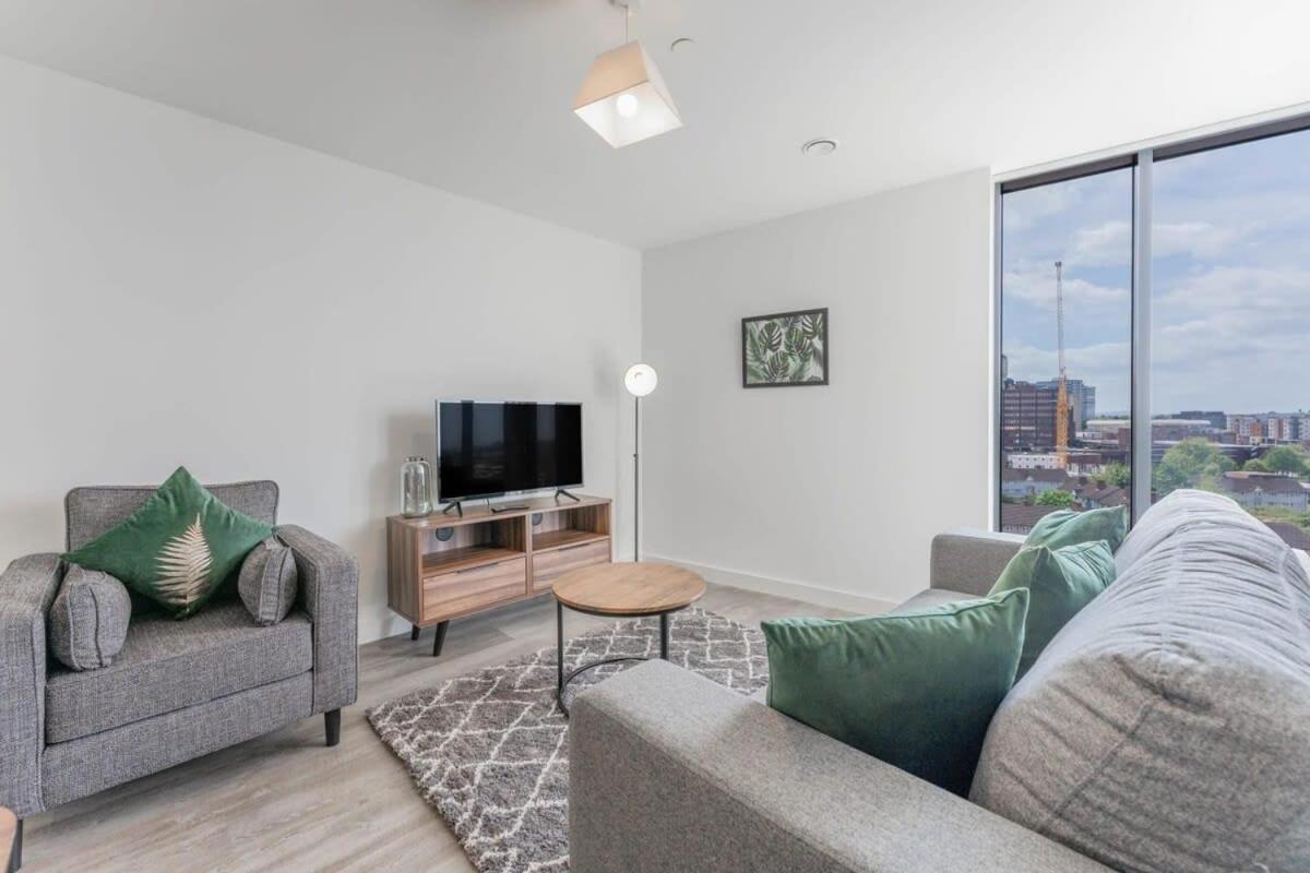 Stunning 2 Bed Apartment In Central Birmingam Exterior foto